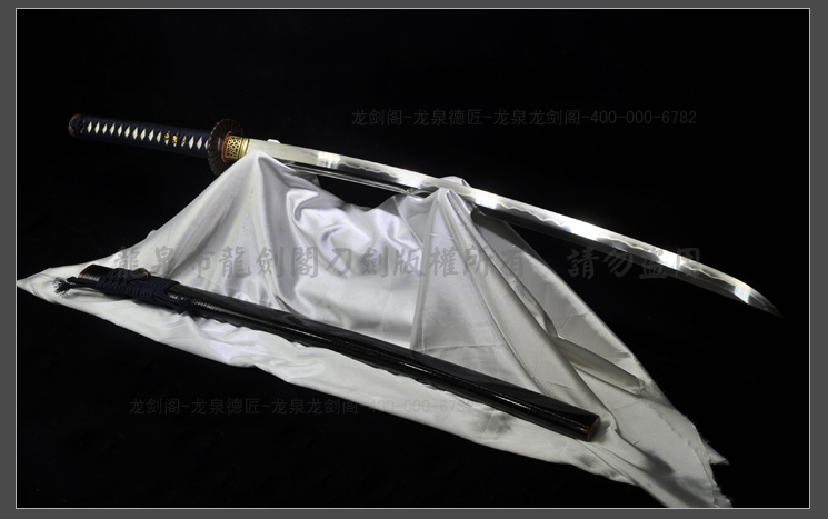 信浓鹈首造武士刀|百炼钢烧刃|(LJG-1273）| - 知名传统刀剑锻造品牌 